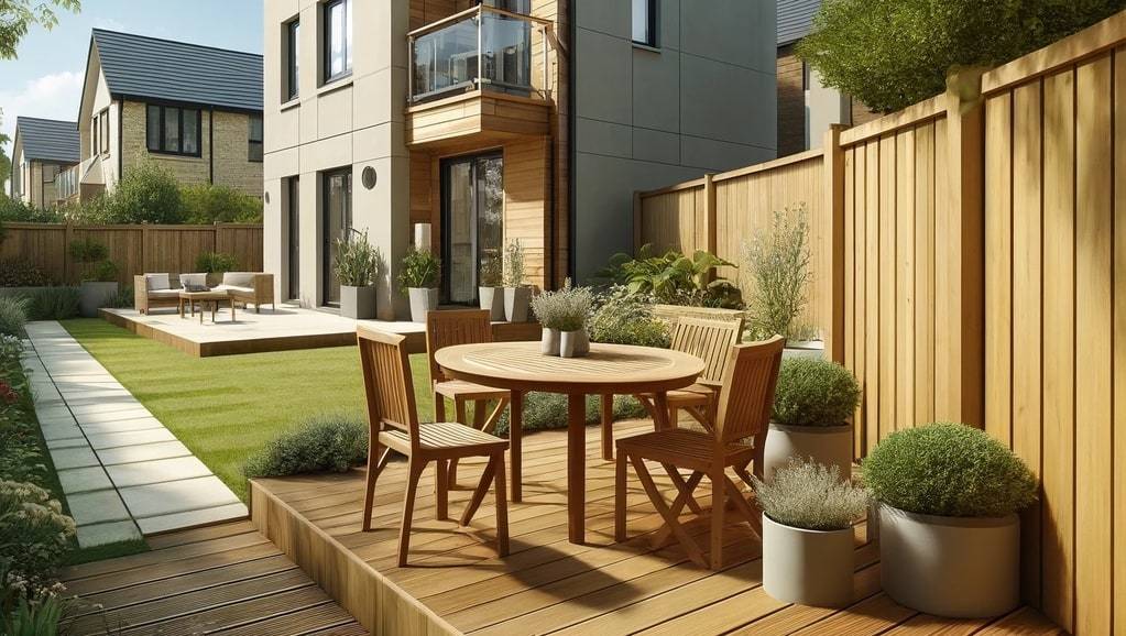 Créer une terrasse en bois sur gravier pour sublimer son jardin